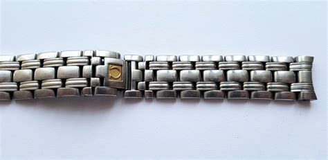 omega steel watch straps|genuine omega straps.